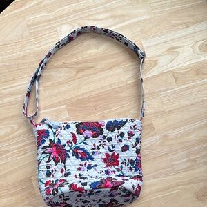 Vera Bradley Floral Quilted Shoulder Bag